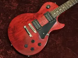 GIBSON LES PAUL STUDIO USED MAPLE+MAHOGANY BODY FADED WORN CHERRY W/GIG CASE