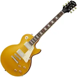 EPIPHONE LES PAUL STANDARD 50S METALLIC GOLD GUITAR - INSPIRED BY GIBSON