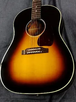 GIBSON J 45 STANDARD VS VINTAGE SUNBURST GIBSON