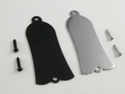 METAL TRUSS ROD COVER + SCREWS CHROME OR BLACK FOR GIBSON STYLE GUITARS SG LP
