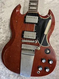 GIBSON CUSTOM SHOP MURPHY LAB 1964 SG STANDARD WITH MAESTRO VIBROLA 