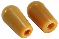 SWITCH KNOB TIP AMBER METRIC SIZES FOR SOME GIBSON EPIPHONE AND IMPORT GUITARS