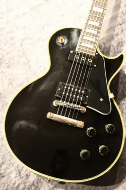 GIBSON CUSTOM SHOP MURPHY LAB 1954 LES PAUL CUSTOM REISSUE EBONY ULTRA LIGHT AGE