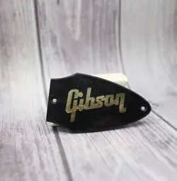 RARE GENUINE VINTAGE GIBSON EXPLORER MELODY MAKER LOGO HEADSTOCK BADGE AUTHENTIC
