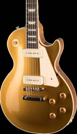 GIBSON LES PAUL STANDARD 50S P90 GOLD TOP W/CASE-SOUTHL