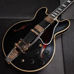 GIBSON CUSTOM SHOP MURPHY LAB 1959 ES-355 W BIGSBY LIGHT AGED EBONY