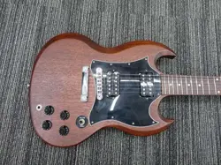 GIBSON USA SG FADED WORN BROWN USED 2019 MAHOGANY BODY MAHOGANY NECK W/GIG CASE