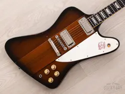 1999 GIBSON FIREBIRD V NON-REVERSE VINTAGE SUNBURST W/ DUNCAN ANTIQUITY, CASE