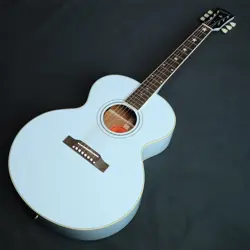 EPIPHONE INSPIRED BY GIBSON CUSTOM J 180 LS FROST BLUE   STORE