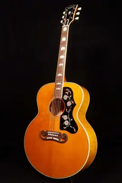 EPIPHONE INSPIRED BY GIBSON CUSTOM 1957 SJ 200 ANTIQUE NATURAL VOS  S N 240915