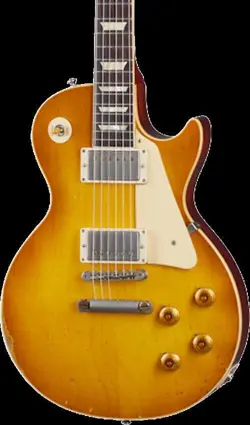 GIBSON CUSTOM SHOP 1958 LES PAUL STANDARD REISSUE MURPHY LAB HEAVY AGED LEMON