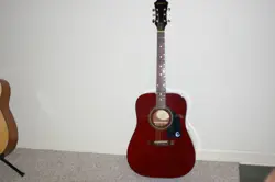 EPIPHONE BY GIBSON PR-100  WRD ACOUSTIC GUITAR.  EXCELLENT CONDITION.