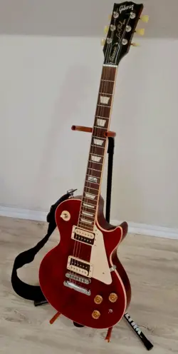 2014 GIBSON LES PAUL CLASSIC ELECTRIC GUITAR - 120TH ANNIVERSARY - WINE RED