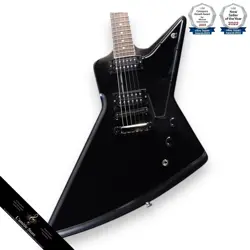 GIBSON 70S EXPLORER STEALTH METALLIC  MOD/DEMO COLLECTION GUITAR