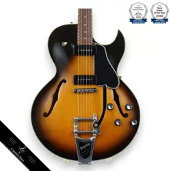 GIBSON ES135 VINTAGE SUNBURST SEMIHOLLOW BODY ELECTRIC GUITAR P100 PICKUP