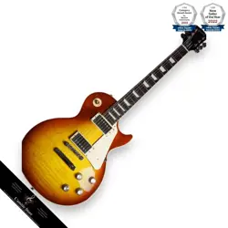 GIBSON LES PAUL STANDARD '60S ELECTRIC GUITAR  AA FIGURED MAPLE TOP HARD CASE
