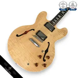 ANTIQUE NATURAL SEMIACOUSTIC