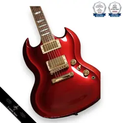 GIBSON SG DIABLO GUITAR OF THE MONTH GOTM FEB 2008 LIMITED EDITION