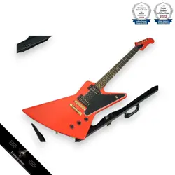GIBSON LZZY HALE SIGNATURE EXPLORERBIRD ELECTRIC GUITAR CARDINAL RED