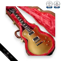 GIBSON 2021 SLASH VICTORIA LES PAUL STANDARD GOLDTOP ELECTRIC GUITAR