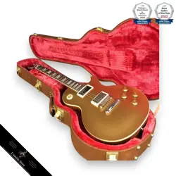 GIBSON LES PAUL STANDARD '50S GOLD TOP FIGURED MAPLE BURSTBUCKER PICKUPS
