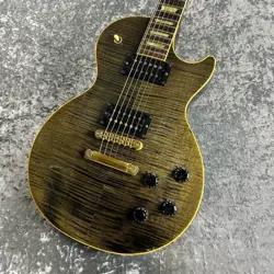 GIBSON LES PAUL CLASSIC PREMIUM PLUS TRANS EBONY 1996 ELECTRIC GUITAR
