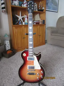 GIBSON LES PAUL STANDARD 60S  ELECTRIC GUITAR - BOURBUN BURST