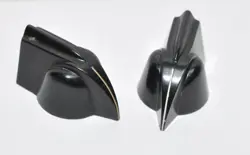 QTY 2 ORIGINAL GIBSON DAKA WARE RIDGED CHICKEN HEAD KNOBS