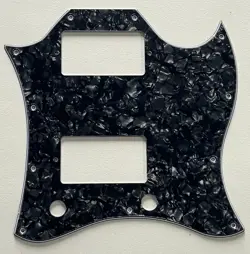 4 PLY BLACK PEARL PICKGUARD FIT US GIBSON SG STANDARD STYLE GUITAR PARTS