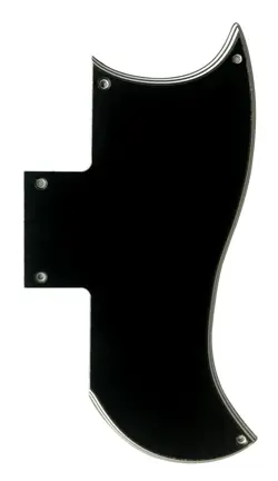 FOR 5 PLY GIBSON SG ‘61 REISSUE STYLE GUITAR PICKGUARD SCRATCH PLATE,BLACK