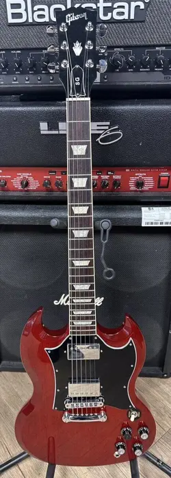 GIBSON MODEL SG 61 RED BURST - 2019 REISSUE IHSC (P03031906)