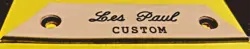 ORIGINAL GENUINE NAME PLATE ONLY FOR 1961 GIBSON LES PAUL/SG CUSTOM GUITAR