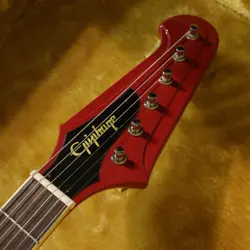 EPIPHONE  FLAME UP INSPIRED BY GIBSON  1963 FIREBIRD V MAESTRO VIBROLA EMBER R