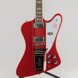 EPIPHONE INSPIRED BY GIBSON  1963 FIREBIRD V MAESTRO VIBROLA EMBER RED S N 240