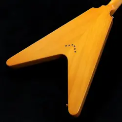 EPIPHONE INSPIRED BY GIBSON CUSTOM 1958 KORINA FLYING V (WHITE PICKGUARD) AGED