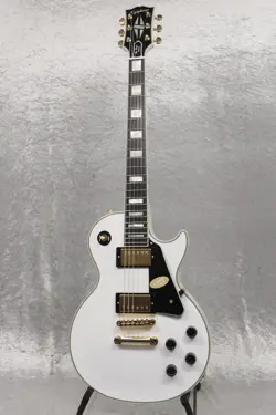 EPIPHONE INSPIRED BY GIBSON CUSTOM LES PAUL CUSTOM ALPINE WHITE  STORE