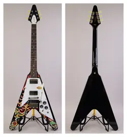 EPIPHONE INSPIRED BY GIBSON CUSTOM JIMI HENDRIX  LOVE DROPS  FLYING V