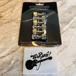 GIBSON STEINBERGER GEARLESS TUNER SET CHORME PMMH-STCH GENUINE PRODUCT NEW