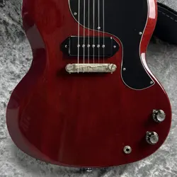 GIBSON CUSTOM SHOP LIANGHAO LIANG FINGERBOARD 1963 SG JUNIOR LIGHTNING BAR VOS C