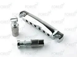 GUITAR TAILPIECE TS001 FOR TUNE O MATIC GIBSON STYLE BRIDGES, CHROME
