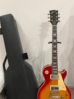 ELECTRIC GUITAR GIBSON LES PAUL STANDARD 1979 CHERRY SUNBURST WITH HARD CASE