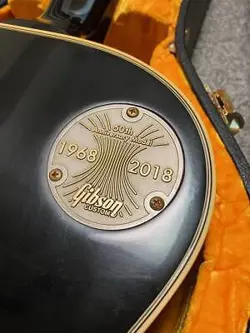 GIBSON CUSTOM SHOP HAND SELECT 50TH ANNIVERSARY 1968 LES PAUL CUSTOM 2018