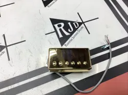 GIBSON USA LEAD PRO + GUITAR HUMBUCKER PICKUP BRIDGE LEAD GOLD
