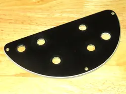 GIBSON 1971 BLACK 5 PLY SG DELUXE CONTROL PLATE COVER