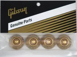 GIBSON® TOP HAT KNOBS GOLD SET OF 4 / USA GENUINE PRHK-020 LES PAUL ES SG 'REAL'
