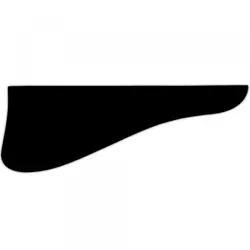 USA PICKGUARD FOR GIBSON® HOLLOWBODY ARCHTOP L-5D® JAZZ GUITAR 3 PLY PG BLACK BWB