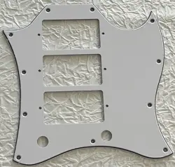 NEW GREAT-FOR CUSTOM GIBSON SG STANDARD 3 PICKUP GUITAR PICKGUARD 3 PLY WHITE