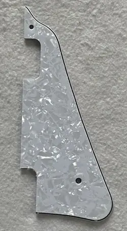 4 PLY WHITE PEARL FITS GIBSON EPIPHONE LES PAUL LP P90 GUITAR PICKGUARD