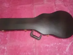 CANADIAN MADE   LES PAUL JUNIOR CASE FOR GIBSON JUNIOR  ALLIGATOR/PURPLE (NEW)