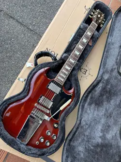 ELECTRIC GUITAR GIBSON LTD SG STANDARD 61 FADED MAESTRO VIBROLA USA 004860417